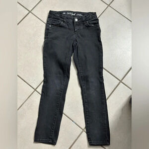 Cat & Jack Girls Black Ultimate Stretch Skinny Jeans Size 8‎